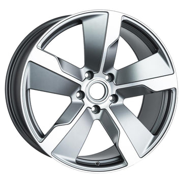 EMR-115-01 9.5Jx21" -5x130 ET60 71.56 TITAN GREY MACHINED FACE Jant (4 Adet)